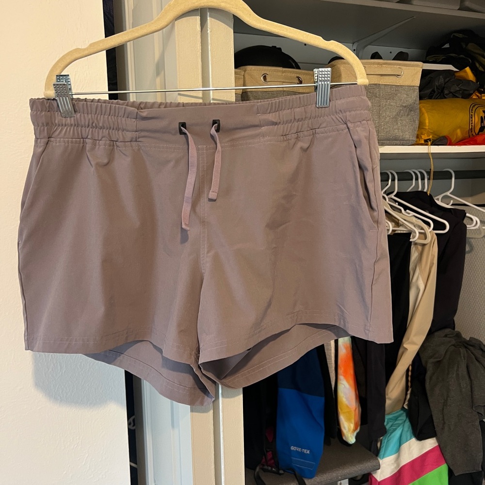 Backcountry mauve athletic shorts
